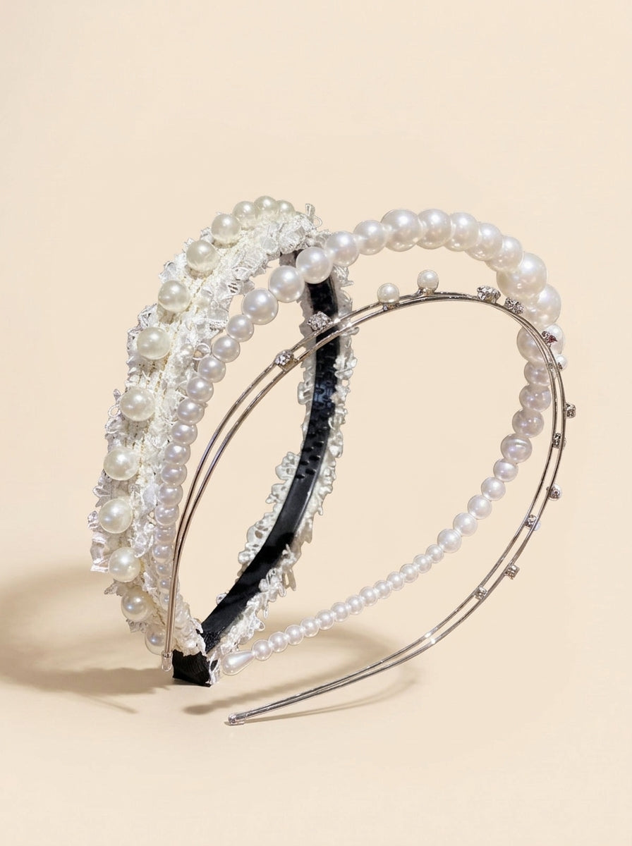 Pearl Headband Set