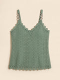 Scalloped Lace Cami